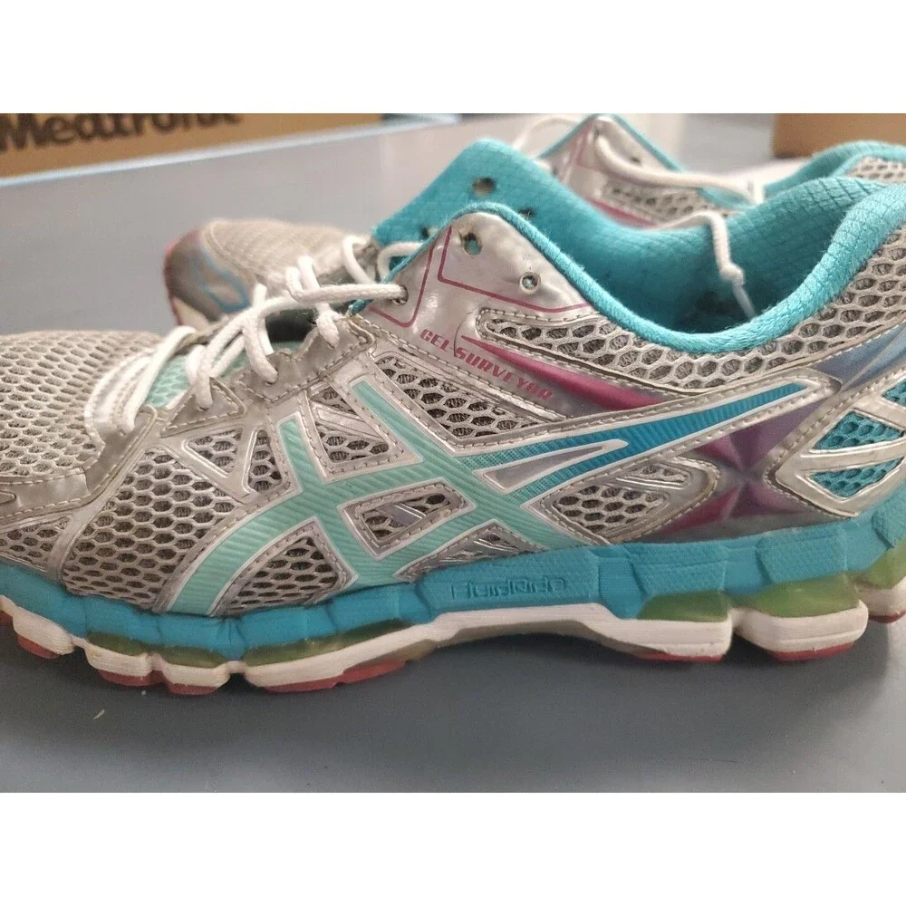 Asics T564N Fluid Ride Women's Sneakers Guidance Line Soles Size US 9 Athletic